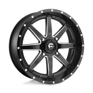 Fuel UTV – D538 MAVERICK – Black – 20″x7″ 13mm – Summer Wheels – D5382070A544